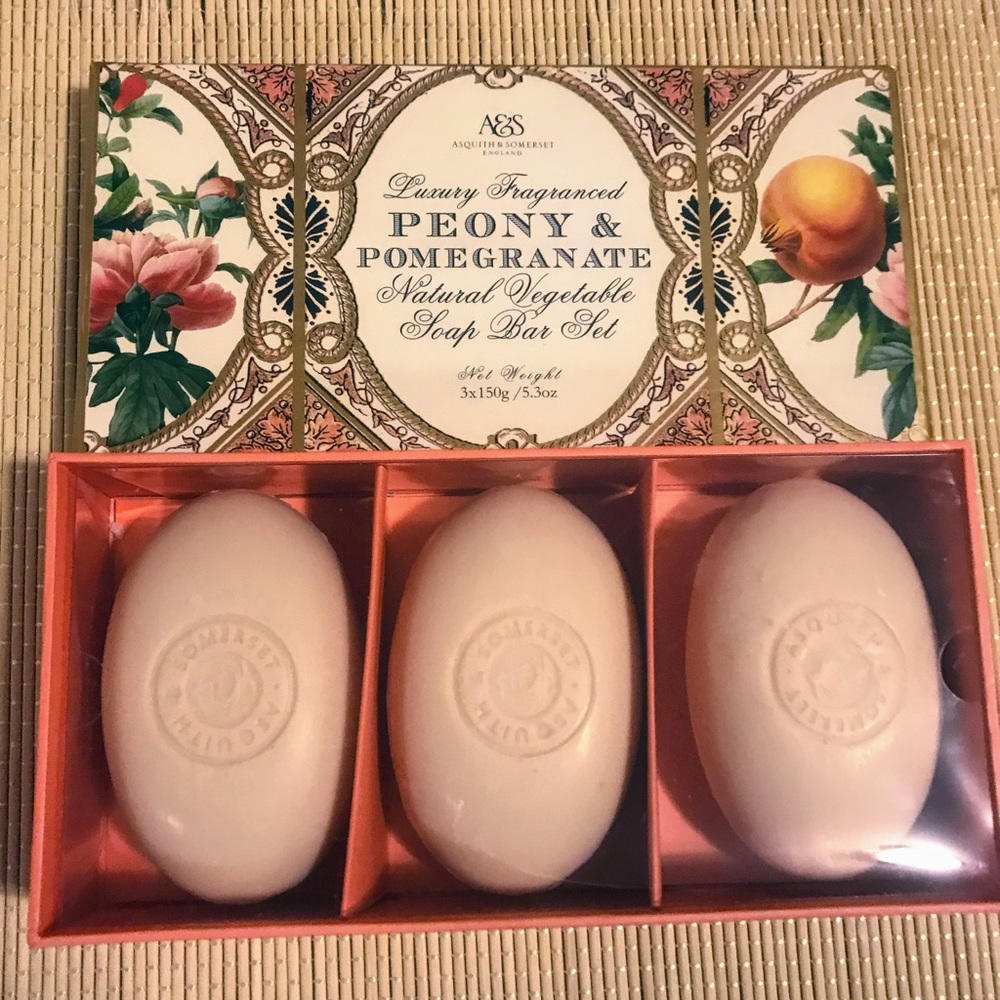 Asquith Somerset Soap Peony&pomergranate Natural